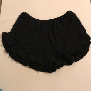 Black brandy Melville shorts